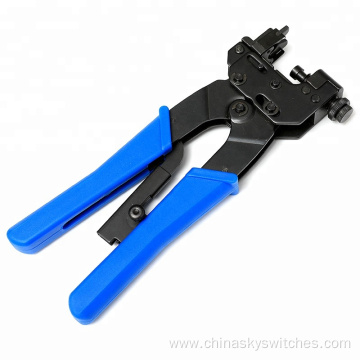 CCTV Compression coaxial crimper f connector crimp Tool